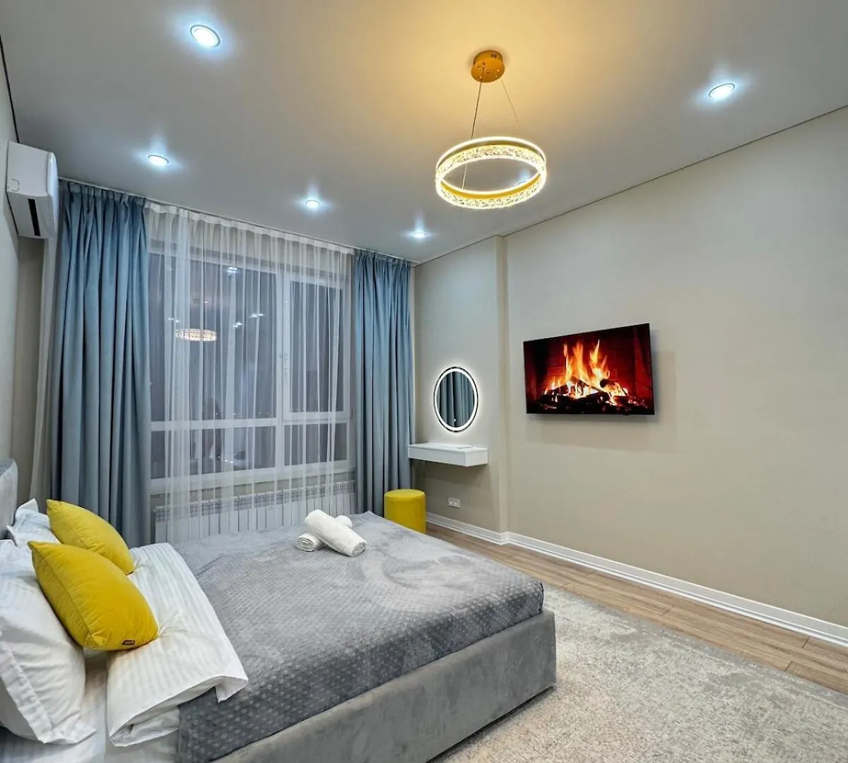Cozy 1-Bedroom Comfort Class Apartment Almaty
